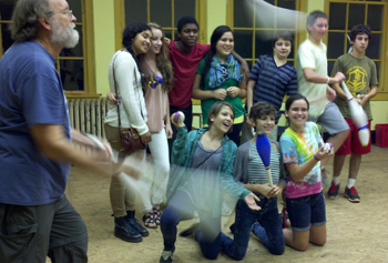 Juggling Lesson for Waldorf School kids