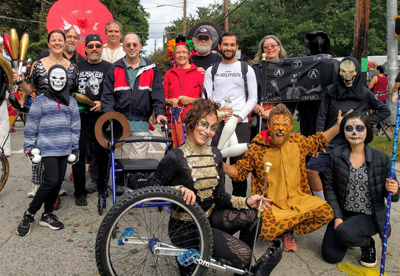 AJA at L5P Halloween Parade