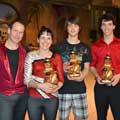 2011 PHIL Winners - Neil and Heather, Austin Bruckner and David Ferman